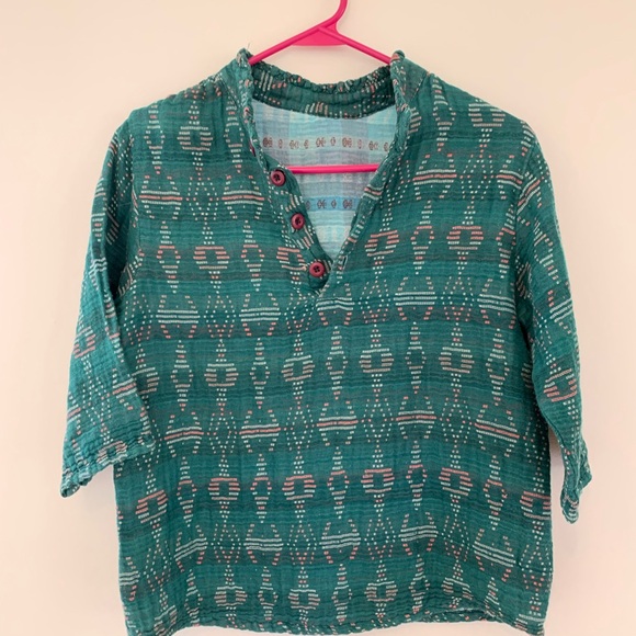 Ace & jig size xsmall emerald Sylvia top - Picture 6 of 12